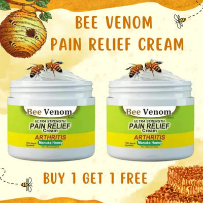COSMIVA BeeVenom Intensive Relief Complex for Joint Mobility & Muscular Recovery Cream(2 x 100 g)