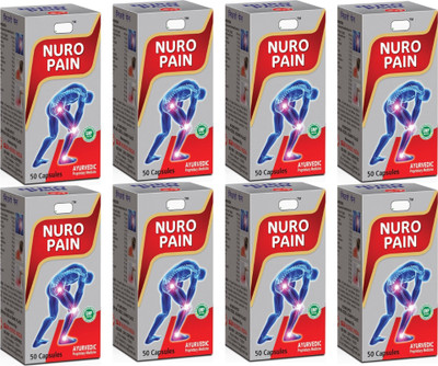 vedazone Natural Relief from Arthritis, Back Pain & Joint pain Capsules(8 x 30 Units)
