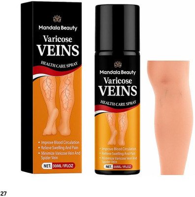 MandalaBeauty Varicose Veins Spray Swelling Comfort with Herbal Infusion Spray A27 Spray(30 ml)
