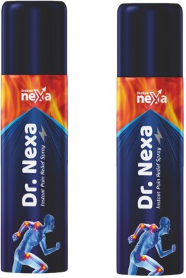 indkus nexa Dr.Nexa Pain Relief Spray (Pack of 2) Spray(2 x 71.4 ml)
