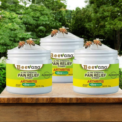 Bee Venom Joint Pain Relief for Wrist & Hand Discomfort Pack of 3 Cream(3 x 50 g)