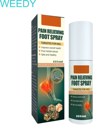 WEEDY Fast Action Pain Relief Foot Spray Liquid(100 ml)