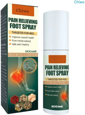 CHIWA Pain Relieving Foot Spray Premium Relief Formula For Healthy Legs And Confidence Spray(100 ml)