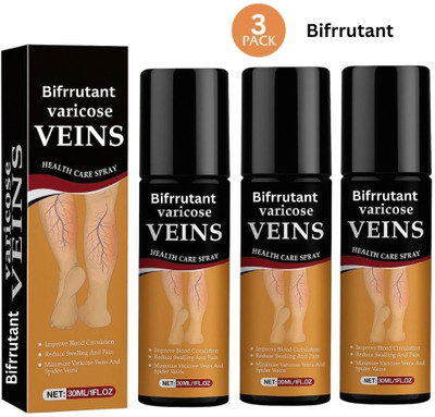 BIFRRUTANT vericose vein spray south moon natural therapy for veins Liquid(3 x 50 ml)