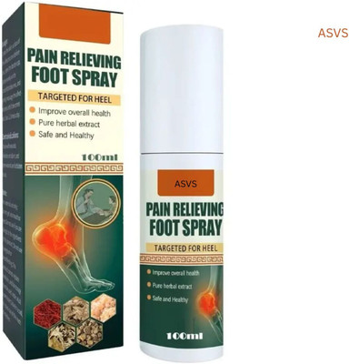 ASVS Pain relieving foot spray calming herbal formula eases aching arches Spray Spray(100 ml)