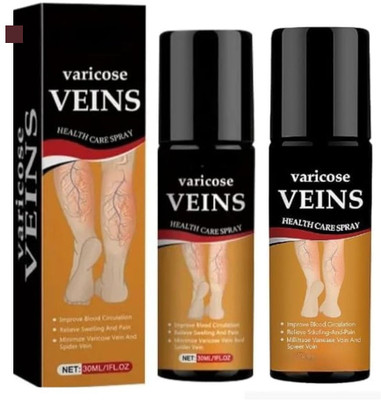 BIFRRUTANT Varicose Vein Spray with Herbal Formula for Foot Relaxation Liquid(2 x 50 ml)