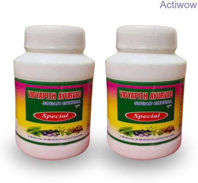 ACTIWOW Vidyapith Sugar Powder for Supporting a Balanced Blood Sugar Pack of 2 Powder(2 x 100 g)