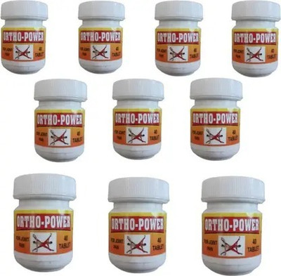 HARBORZA Ayurvedic Ortho Power New Tablet For Join Pain Relief Tablets(10 x 40 Units)