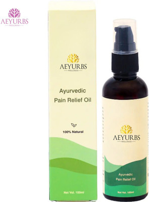 AEYURBS Tulir Natural Pain Oil | Gentle Herbal Daily Remedy Liquid(100 ml)
