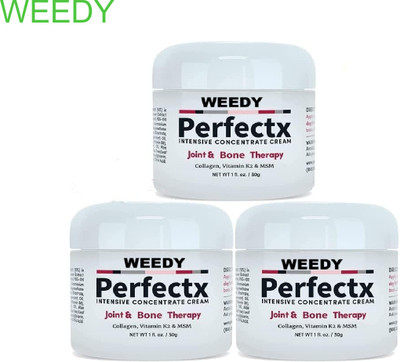 WEEDY Perfectx Joint & Bone Fast Relief – Enhanced Formula for Deep Therapy Cream(3 x 100 g)