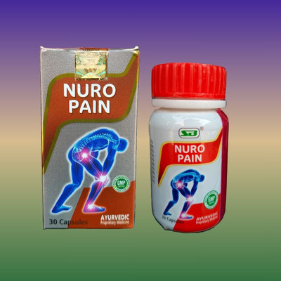 RAFISA AYURVEDA Nuro Pain Ayurvedic Pain Relief Capsule 30 Capsule Pack of 1 Capsules(1 Units)