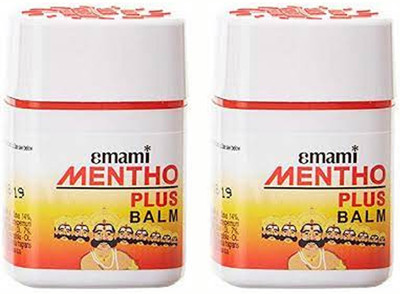 EMAMI MENTHO PLUS BALM PACK OF 2 Balm(2 x 9 ml)