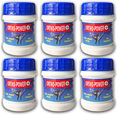 Vaidhya Ortho Power Plus Tablet,(pack of 6) Tablets(6 x 40 Units)