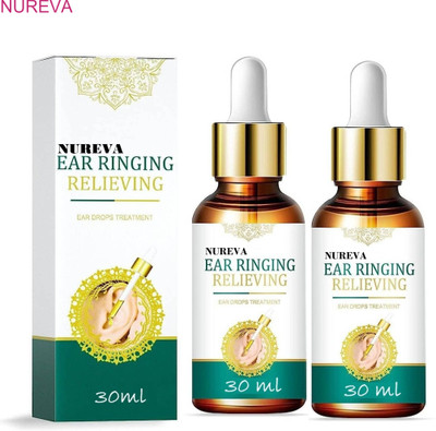 nureva Soothing Liquid Ear Drops – Fast Relief for Ringing Ears (Pack of 2) Liquid(2 x 30 ml)