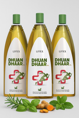 LIYEX dhuandhar plus pack 3 Liquid(3 x 200 ml)