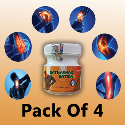 JRA Cure Batnashak Batika tablet pack of 4 Tablets(4 x 60 Units)
