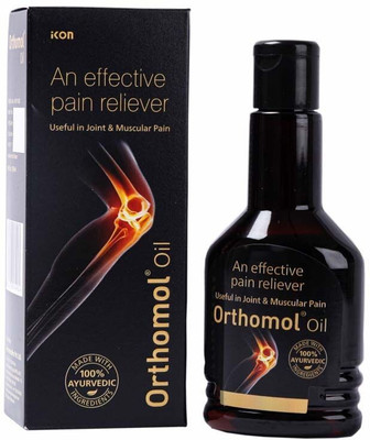 Orthomol Ayurvedic Pain Relief Oil for Joint Pain, Muscular Pain, Rheumatoid Arthritis, Osteoarthritis - 100 ml Pack of 1 Liquid(100 ml)