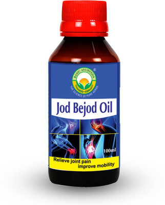 Basic Ayurveda Jod Bejod Oil Joint Pain Relief OIL Liquid(4 x 100 ml)