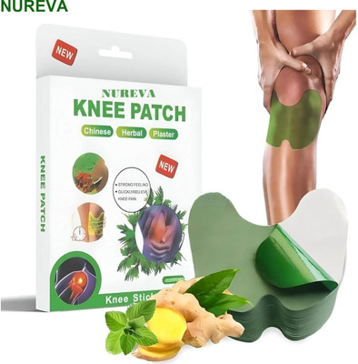 nureva Magnetic Therapy Patch for Knee Pain Relief Plaster & Patch(10 Patches)