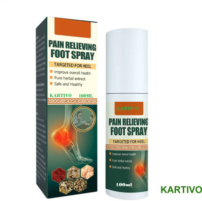 KARTIVO Cooling Pain Relief Spray – Relaxing Comfort Mist Liquid(100 ml)