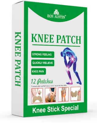 Bon Austin Knee Patches For Instant Knee Joint Pain Relief Pack of 1 (12 Patches) Plaster & Patch(12 Patches)
