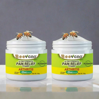 Bee Venom Relief for Sore Muscles After Physical Activity Pack of 2 Cream(2 x 50 g)
