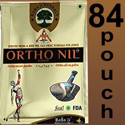 Eazybits 84 POUCHES ORIGINAL ORTHO NIL POWDER FOR JOINT AND All PAIN Powder(84 x 1 Units)