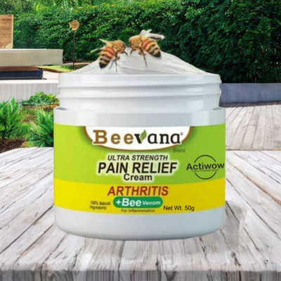 ACTIWOW BeeVana Muscle Pain Relief for Flexibility & Strength Cream(50 g)