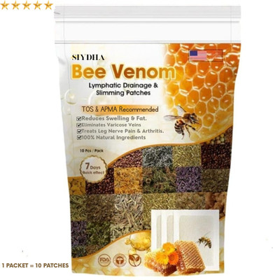 SIYDHA Bee Venom Foot Patch For Swelling Pain And Detox Balance Plaster & Patch(100 g)