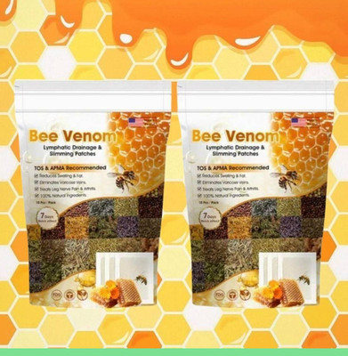 Bee Venom Foot Patches That Revitalize Your Daily Routine Plaster & Patch(2 x 100 g)