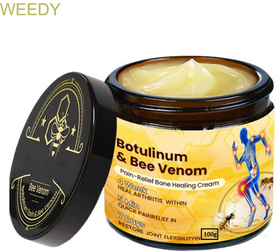 WEEDY Bee Venom & Botulinum Pain Relief – Fast Relief for Muscles Cream(100 g)