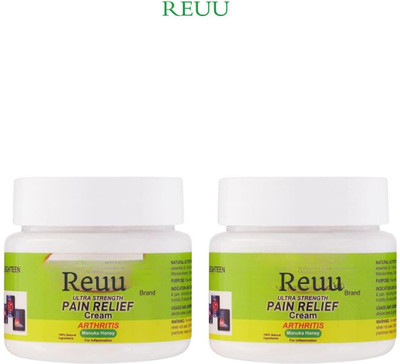 Reuu I New Orignal Body Pain Relief Cream Shoulder, Back, Knees, Joints Cream(2 x 100 g)
