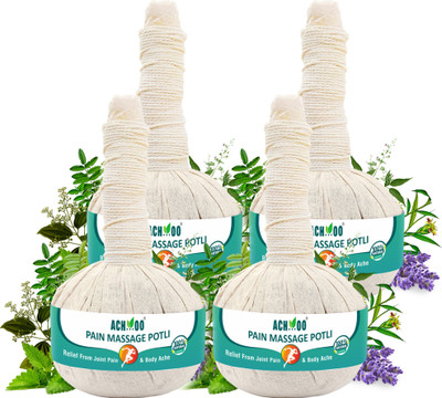 ACH...OO Pain Massage Potli-Ayurvedic Massage For Joint and Muscle Pain Relief Powder(4 x 100 g)