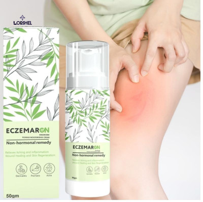 LORSHEL Eczemaron Anti-Fungal Cream for Long-Term Eczema Relief Solution Benefits Guaranteed(50 ml)