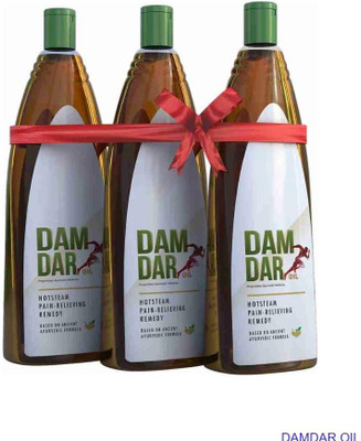 damdar Oil Herbal Instant Relief for Back DF01 Liquid(3 x 66.67 ml)