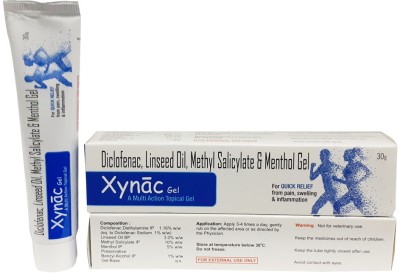 arlak xynac Pain Relief Gel (Pack of 4) Cream(4 x 7.5 g)