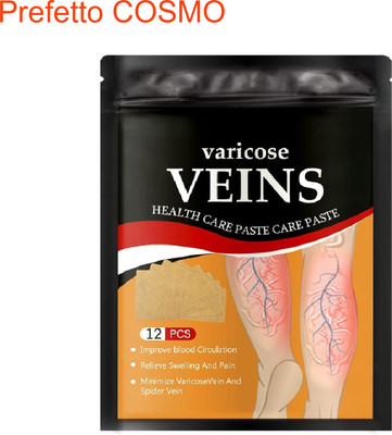 Prefetto COSMO Vein Soothe Patch – Herbal Formula for Legs Plaster & Patch(12 Units)