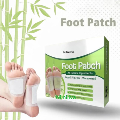 NILNIILVA Foot Patches for nighttime use Plaster & Patch(10 x 10 g)