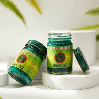 MOVITRONIX WORLD IN PALM thai green wax balm 50g -pack of 1 - Wofo brand Balm(50 g)