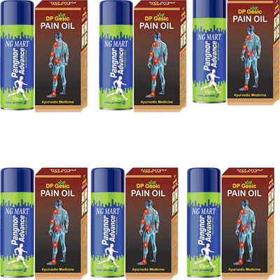 NG MART DP - GESIC PAIN OIL & PANGNOR PAIN SPRAY COMBO INSTANT RELIEF 105g x 6 Liquid(6 x 105 g)