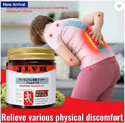 JLVH JAPANESE HERBAL THERAPY GEL - Back & Joint Pain Relief Gel of (100ml) Gel(100 ml)