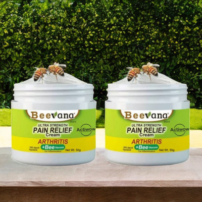 Bee Venom Joint Relief Cream for Sore Knees & Elbows Pack of 2 Cream(2 x 50 g)