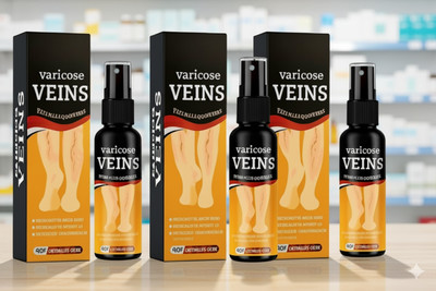 Vishmart Varicose Veins Spray Pack of 3 90ml Daily Vein Relief Spray Spray(3 x 90 ml)
