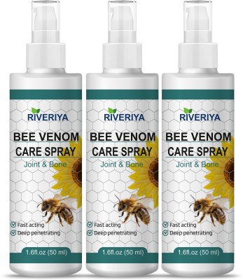 RIVERIYA Bee Venom Pain and Bone Healing Spray(3 x 16.67 ml)