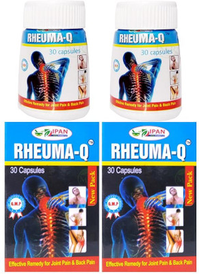 JRA Cure Rheuma Q Capsules (Pack of 2) Capsules(2 x 30 Units)