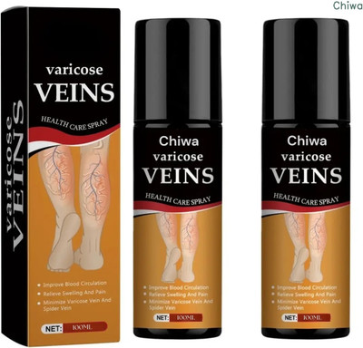 CHIWA Vericos Spray | Herbal Ease For Sore Legs Spray(2 x 100 ml)