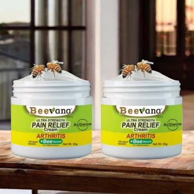 ACTIWOW BeeVana Relief for Overworked Neck & Shoulders Pack of 2 Cream(2 x 25 g)