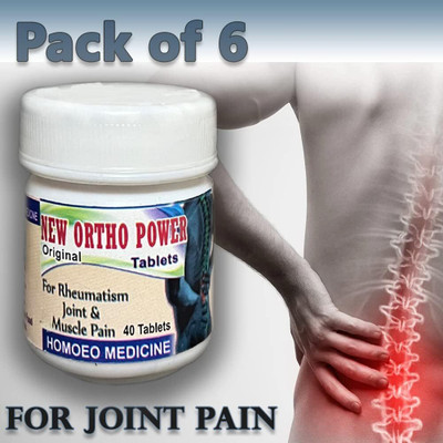Greenstone new ortho power tablet in body pain relief [ pack of 06] Tablets(6 x 40 Units)