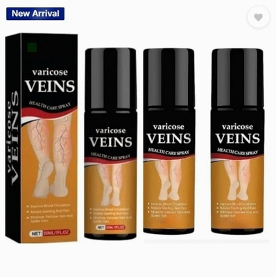 BIFRRUTANT varicose veins liquid active herbal care for swollen painful calves Spray(3 x 50 ml)