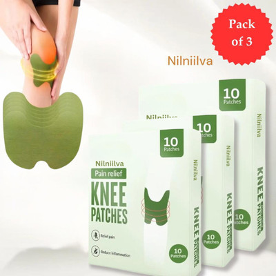NILNIILVA Knee Patches for overnight support: Pack of 3 Plaster & Patch(3 x 100 g)